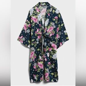 Banana Republic floral kimono top